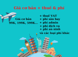 Cơ cấu giá vé máy bay