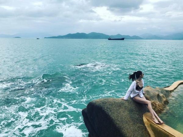 Đắm mình giữa biển xanh ngút ngàn ở Nha Trang