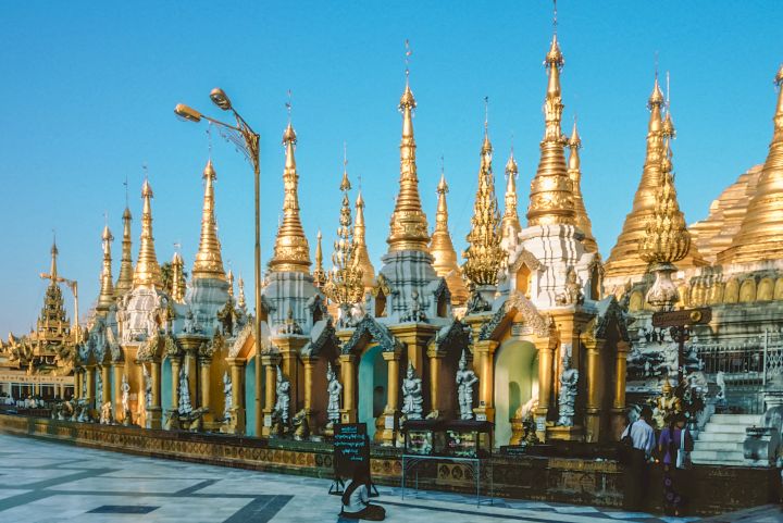 Chùa Shwedagon – Ngôi chùa nổi tiếng ở Myanmar